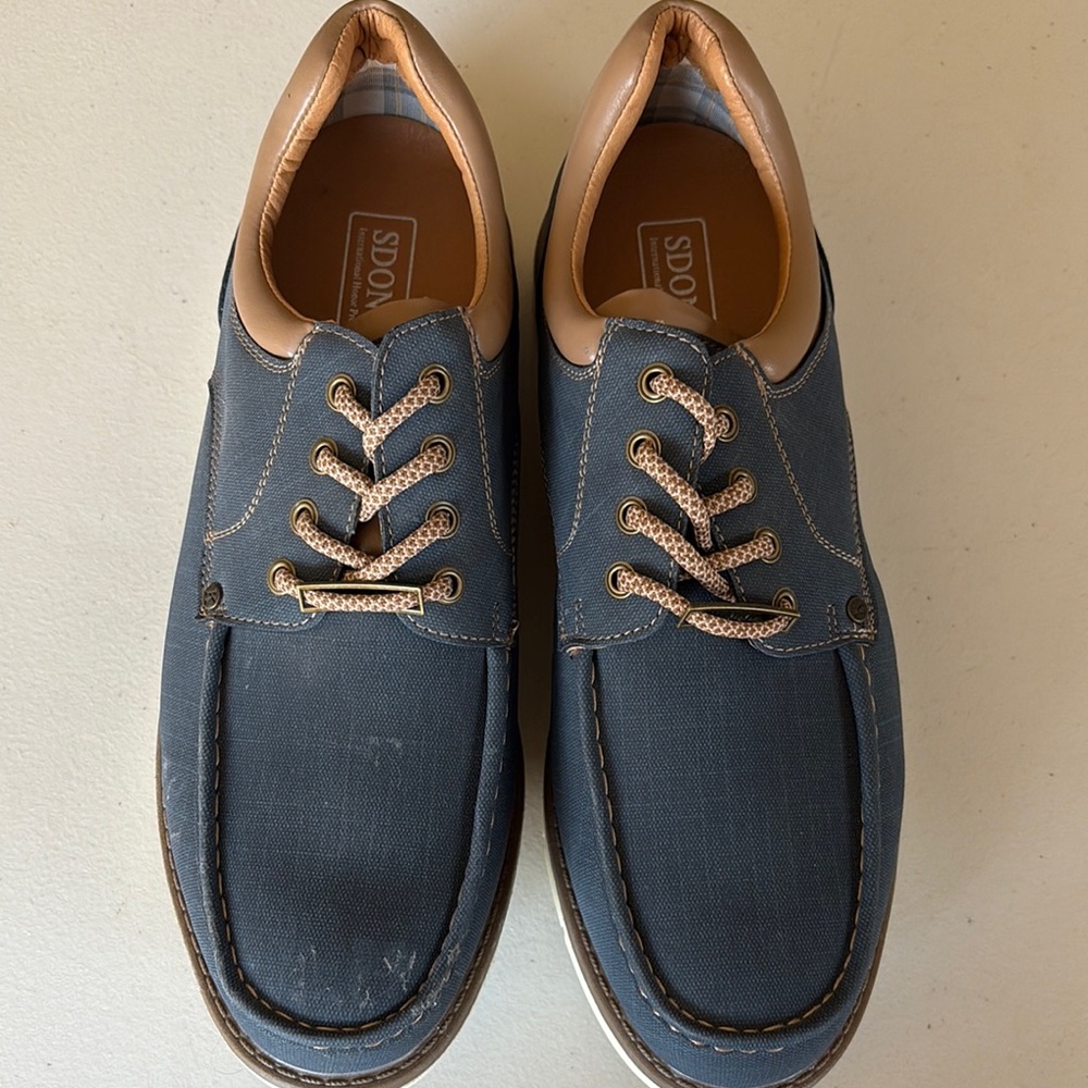 Stylish Blue Boat Shoes for Men